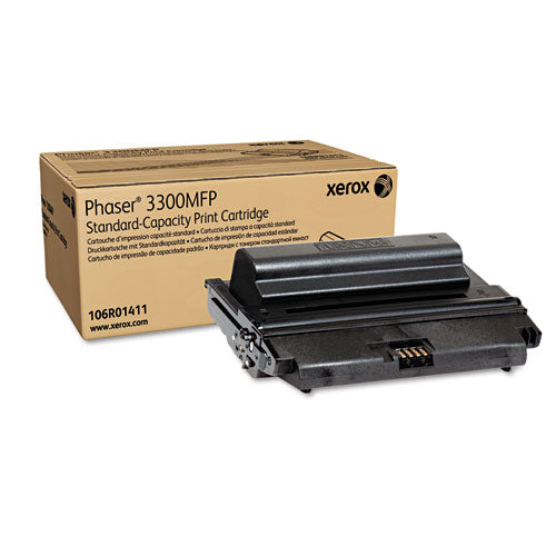 106R01411 Toner, 4,000 Page-Yield, Black-(XER106R01411)