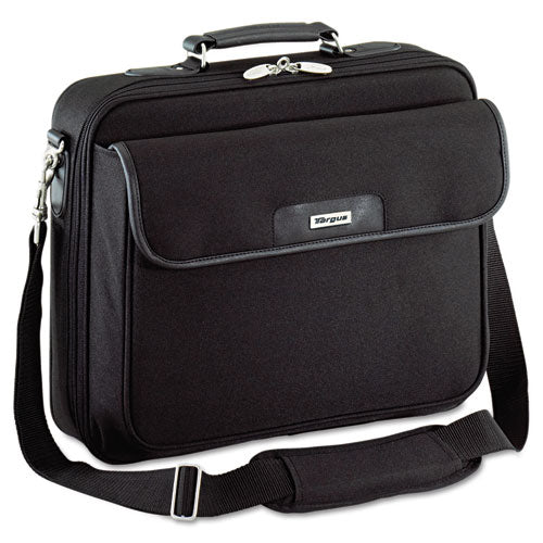 Notepac Laptop Case, Fits Devices Up to 15.4", Ballistic Nylon, 15.75 x 5 x 14.5, Black-(TRGOCN1)