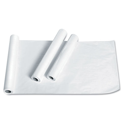 Exam Table Paper, Deluxe Crepe, 21" x 125 ft, White, 12 Rolls/Carton-(MIINON24325)