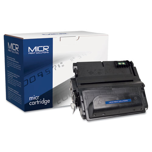 Compatible Q1338A(M) (38AM) MICR Toner, 12,000 Page-Yield, Black-(MCR38AM)