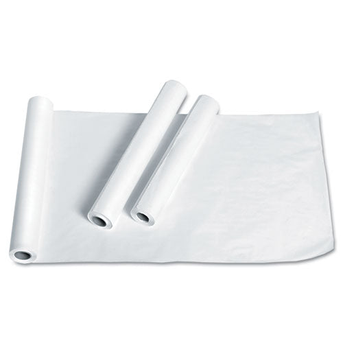 Exam Table Paper, Deluxe Smooth, 18" x 225 ft, White, 12 Rolls/Carton-(MIINON24322)