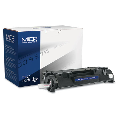 Compatible CE505A(M) (05AM) MICR Toner, 2,300 Page-Yield, Black-(MCR05AM)