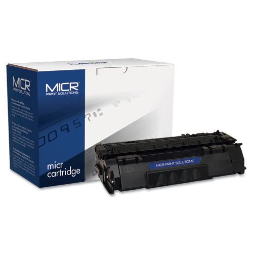 Compatible Q7553A(M) (53AM) MICR Toner, 3,000 Page-Yield, Black-(MCR53AM)