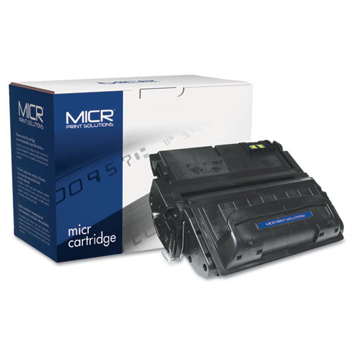 Compatible Q5942A(M) (42AM) MICR Toner, 10,000 Page-Yield, Black-(MCR42AM)