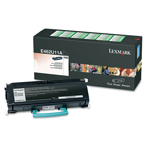 E462U11A Return Program Extra High-Yield Toner, 18,000 Page Yield, Black-(LEXE462U11A)