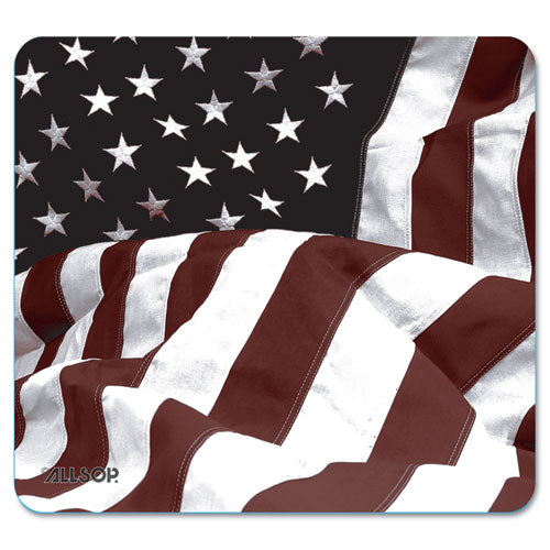 Naturesmart Mouse Pad, 8.5 x 8, American Flag Design-(ASP29302)