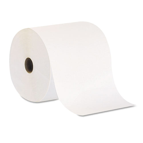 Pacific Blue Basic Nonperforated Paper Towel Rolls, 1-Ply, 7.88" x 800 ft, White, 6 Rolls/Carton-(GPC26601)