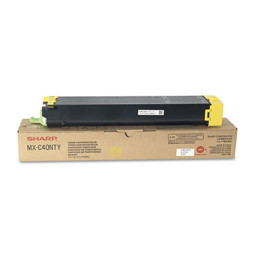 MXC40NTY Toner, 10,000 Page-Yield, Yellow-(SHRMXC40NTY)