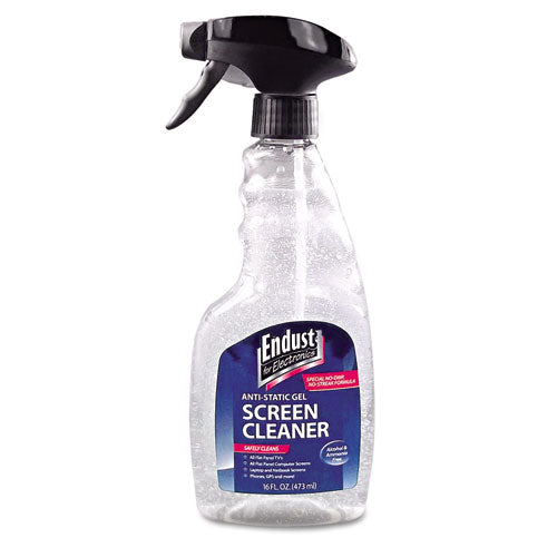 Cleaning Gel Spray for LCD/Plasma, 16 oz, Pump Spray Bottle-(END11308)