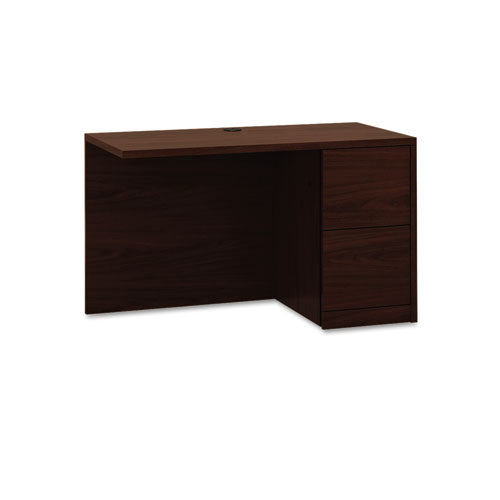 10500 Series L Workstation Return, Full-Height Right Ped, 48w x 24d x 29.5h, Mahogany-(HON105905RNN)