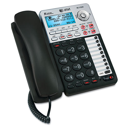 ML17939 Two-Line Speakerphone with Caller ID and Digital Answering System-(ATTML17939)