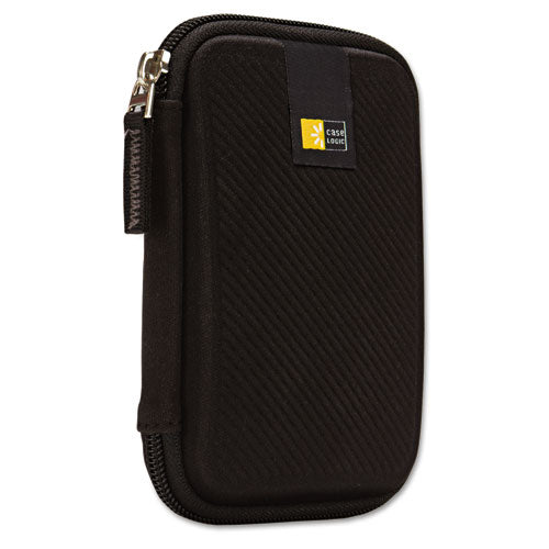 Portable Hard Drive Case, Molded EVA, Black-(CLG3201314)