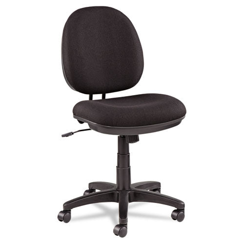 Alera Interval Series Swivel/Tilt Task Chair, Supports Up to 275 lb, 18.42" to 23.46" Seat Height, Black-(ALEIN4811)