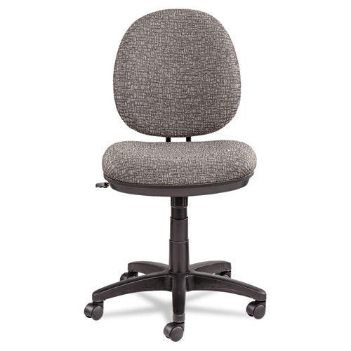 Alera Interval Series Swivel/Tilt Task Chair, Supports 275 lb, 18.11" to 23.22" Seat, Graphite Gray Seat/Back, Black Base-(ALEIN4841)