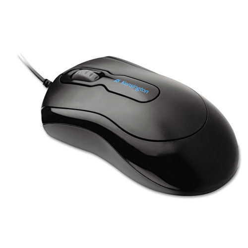 Mouse-In-A-Box Optical Mouse, USB 2.0, Left/Right Hand Use, Black-(KMW72356)