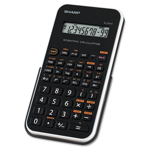 EL-501XBWH Scientific Calculator, 10-Digit LCD-(SHREL501X2BWH)