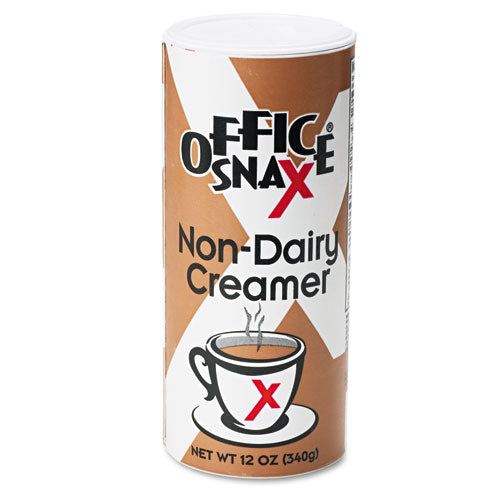 Reclosable Canister of Powder Non-Dairy Creamer, 12oz, 24/Carton-(OFX00020CT)