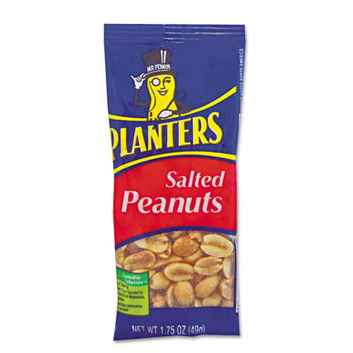 Salted Peanuts, 1.75 oz, 12/Box-(PTN07708)