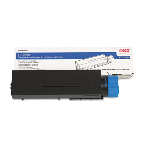 44574901 Toner, 10,000 Page-Yield, Black-(OKI44574901)