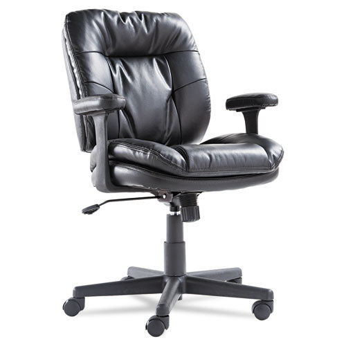 Executive Swivel/Tilt Chair, Supports Up to 250 lb, 16.93" to 20.67" Seat Height, Black-(OIFST4819)