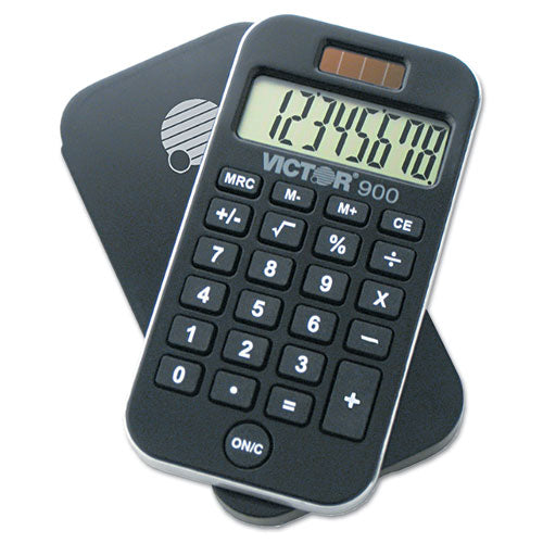 900 Antimicrobial Pocket Calculator, 8-Digit LCD-(VCT900)