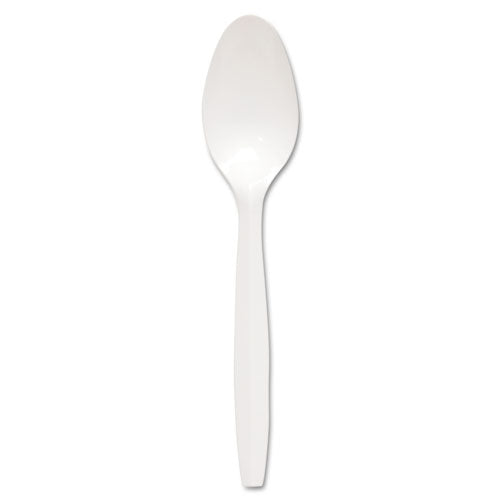 Regal Mediumweight Cutlery, Full-Size, Teaspoon, White, 1000/Carton-(SCCS6SW)