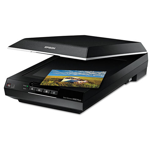 Perfection V600 Photo Color Scanner, Scans Up to 8.5" x 11.7", 6400 dpi Optical Resolution-(EPSB11B198011)