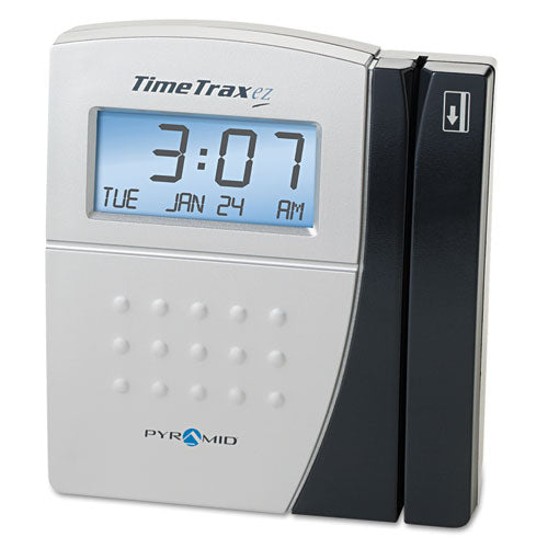 TimeTrax EZ Time and Attendance System, Digital Display, Black-(PTITTEZEK)