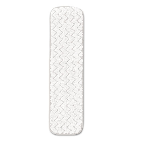 Dry Room Pad, Microfiber, 18" Long, White, 12/Carton-(RCPQ412WHCT)