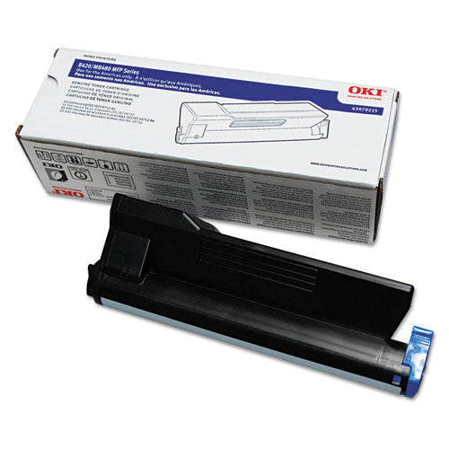 43979215 Toner, 12,000 Page-Yield, Black-(OKI43979215)