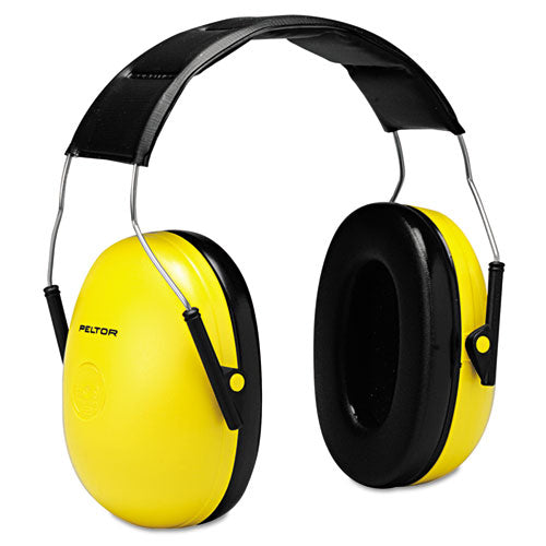 Optime 98 H9A Earmuffs, 25 dB NRR, Yellow/Black-(MMMH9A)