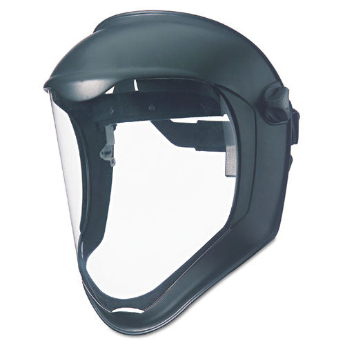 Bionic Face Shield, Matte Black Frame, Clear Lens-(UVXS8500)