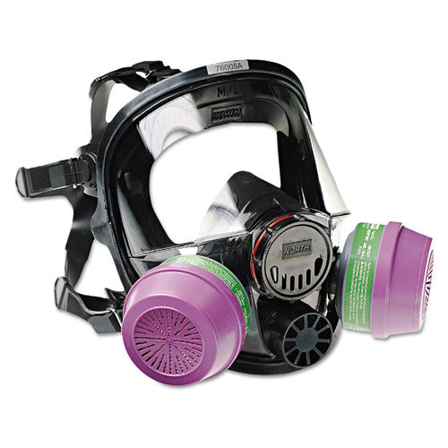 7600 Series Full-Facepiece Respirator Mask, Medium/Large-(NSP760008A)