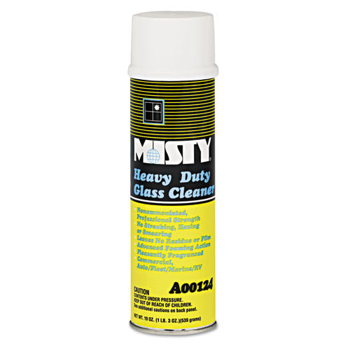 Heavy-Duty Glass Cleaner, Citrus, 20 oz Aerosol Spray, 12/Carton-(AMR1001482)