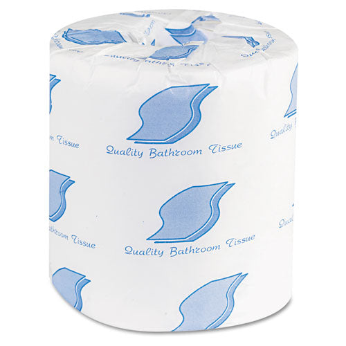 Bath Tissue, Septic Safe, 2-Ply, White, 500 Sheets/Roll, 96 Rolls/Carton-(GEN500)