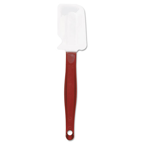 High-Heat Cooks Scraper, 9 1/2 in, Red/White-(RCP1962RED)