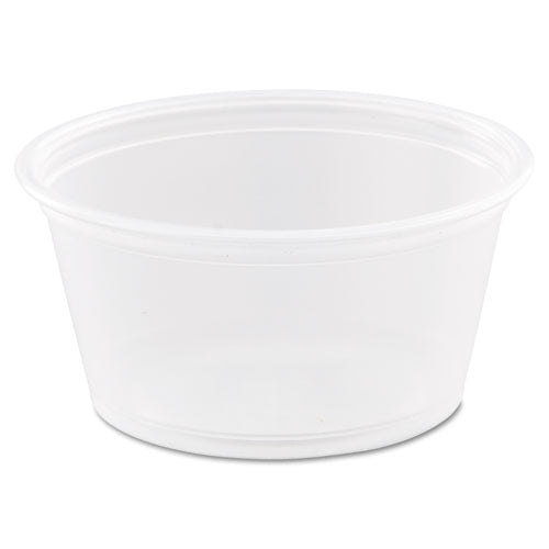 Conex Complements Portion/Medicine Cups, 2 oz, Clear, 125/Bag, 20 Bags/Carton-(DCC200PC)