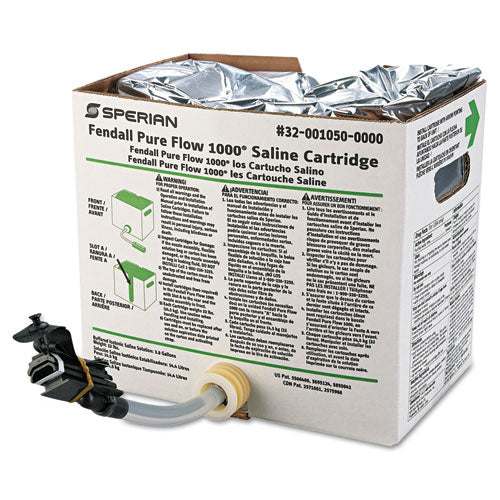 Fendall Saline Cartridge Refill Set for Pure Flow 1000, 3.5 gal, 2/Set, 1 Set/Carton-(FND320010500000)