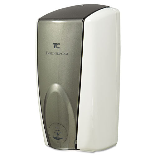 AutoFoam Touch-Free Dispenser, 1,100 mL, 5.2 x 5.25 x 10.9, White/Gray Pearl-(RCP750140)