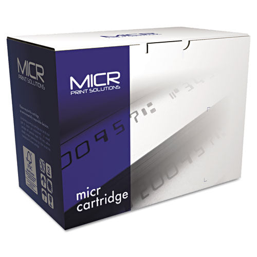 Compatible CE390A(M) (90AM) MICR Toner, 10,000 Page-Yield, Black-(MCR90AM)