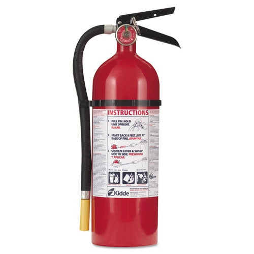 ProLine Pro 5 Multi-Purpose Dry Chemical Fire Extinguisher, 3-A, 40-B:C, 5.5 lb-(KID46611201)