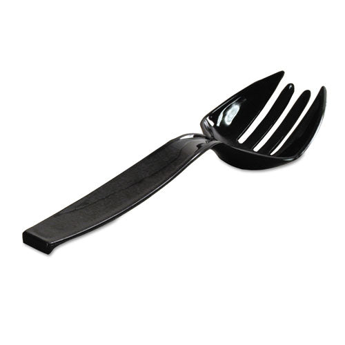 Plastic Forks, 9 Inches, Black, 144/Case-(WNAA7FKBL)