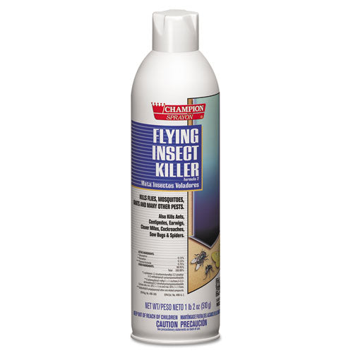 Champion Sprayon Flying Insect Killer, 18 oz Aerosol Spray, 12/Carton-(CHP5102)