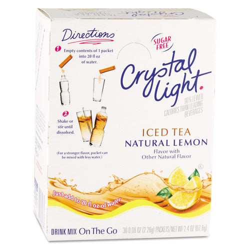 On the Go, Iced Tea, .16oz Packets, 30/Box-(CRY00757)