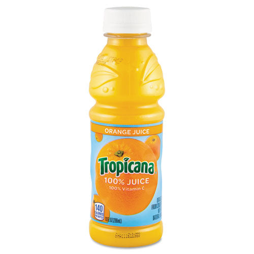 100% Juice, Orange, 10oz Bottle, 24/Carton-(QKR55154)