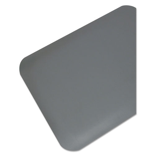 Pro Top Anti-Fatigue Mat, PVC Foam/Solid PVC, 36 x 60, Gray-(MLL44030550)