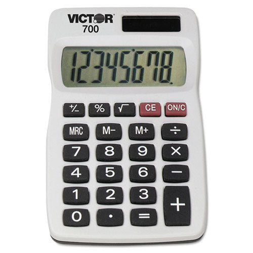 700 Pocket Calculator, 8-Digit LCD-(VCT700)