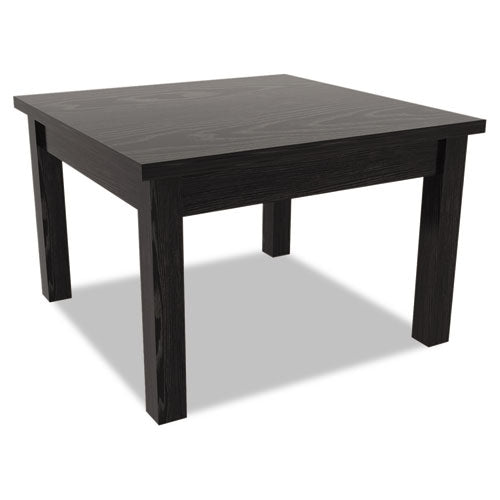 Alera Valencia Series Occasional Table, Rectangle, 23.63w x 20d x 20.38h, Black-(ALEVA7520BK)