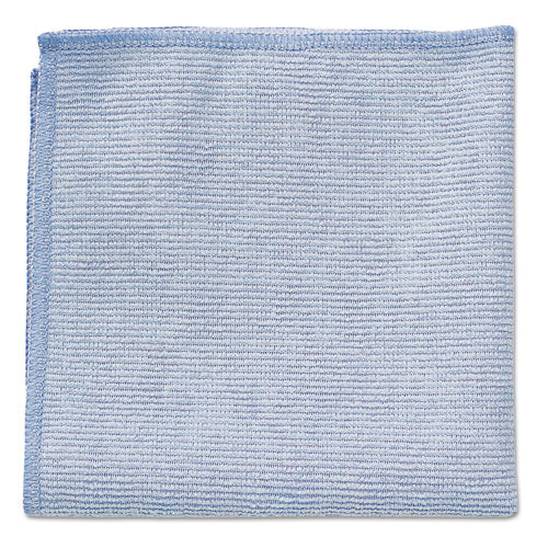 Microfiber Cleaning Cloths, 12 x 12, Blue, 24/Pack-(RCP1820579)