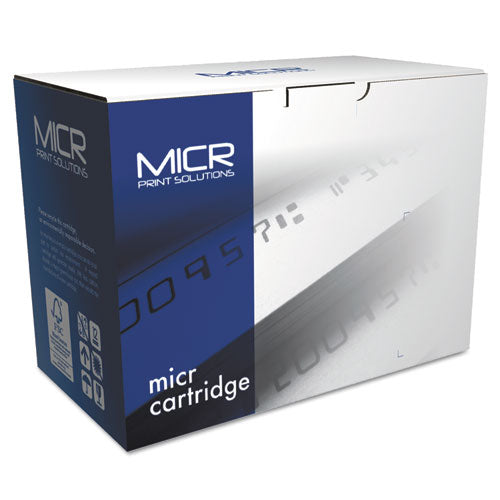 Compatible CF280X(M) (80XM) High-Yield MICR Toner, 6,900 Page-Yield, Black-(MCR80XM)